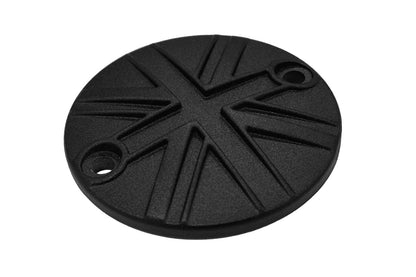 Generator Badge Union Jack Black 1pc T100/T120 Speed Twin 900 Scrambler 900