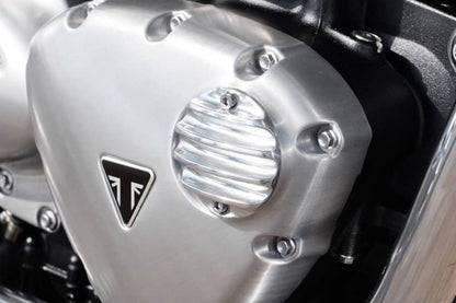 GENERATOR BADGE RIB POLISHED 1 pc T100/T120 SPEEDTWIN 900 SCRAMBLER 900