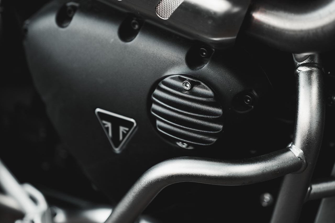 Generator Badge Rib Black 1 pc T100/T120 Speed Twin 900 Scrambler 900