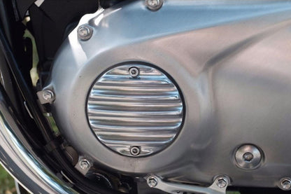クラッチバッジ リブ ポリッシュ 1個 T100/T120 スピードツイン900 スクランブラー900