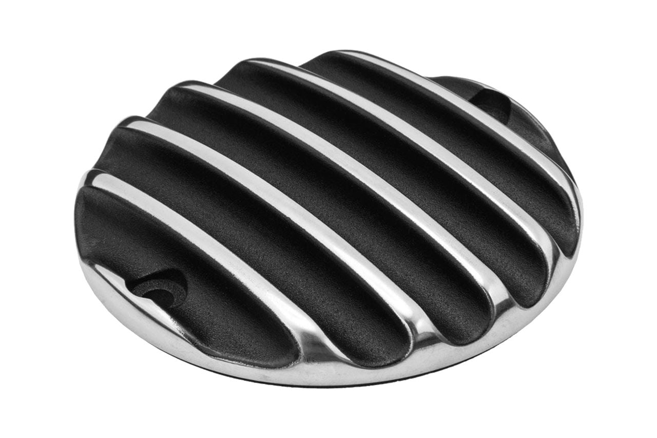Clutch Badge Rib Black/Polished 1 piece for T100/T120 Speed Twin 900 Scrambler 900