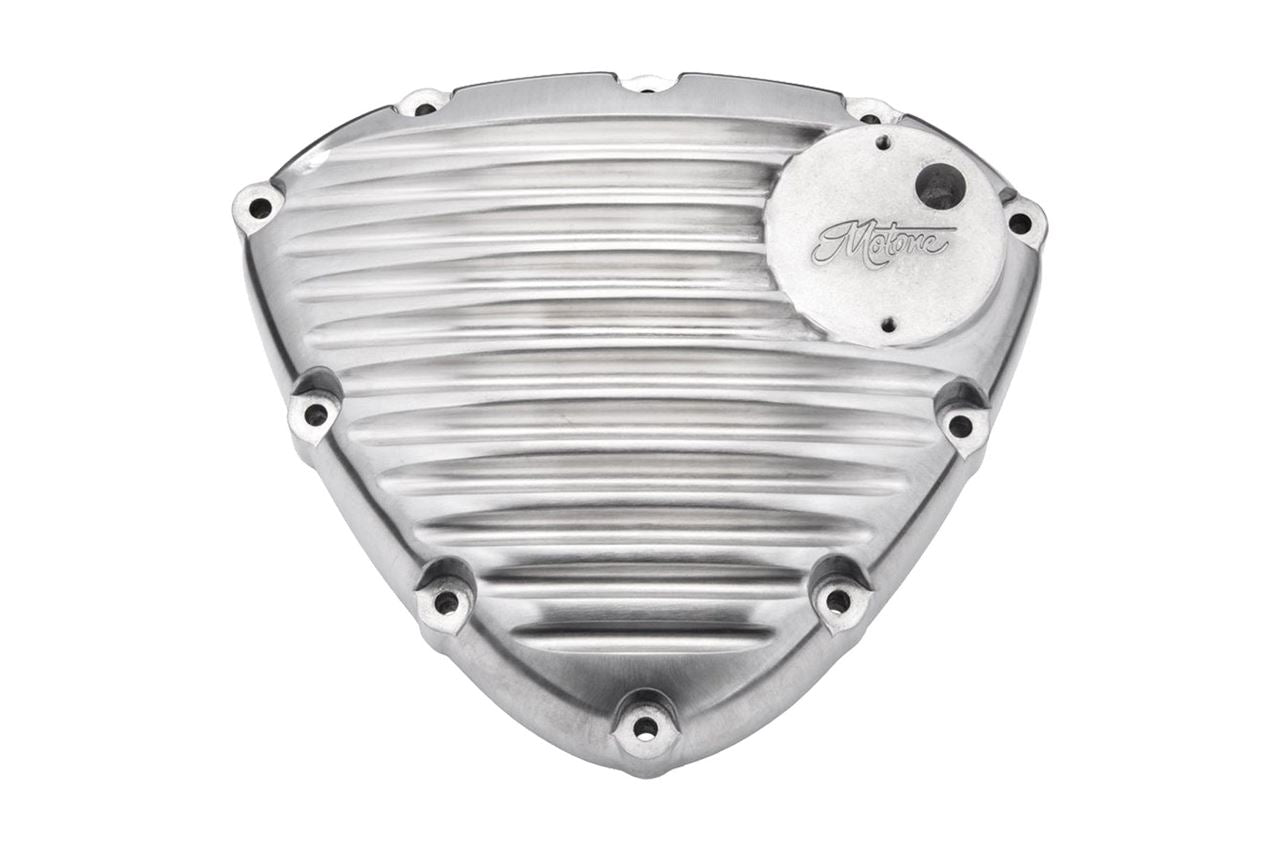 Timing Cover Ribbed Black 1pc T100/T120 Speed Twin 900 Scrambler 900