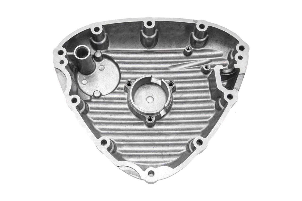 Timing Cover Ribbed Black 1pc T100/T120 Speed Twin 900 Scrambler 900