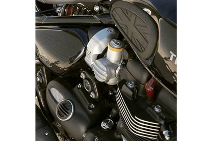 スロットルボディカバー リブ 素地 2個 T120 スラクストン1200/R/RS ボバ―