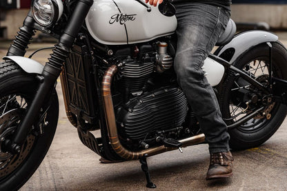クラッチカバー リブ アルミ ブラック 1個 T100/T120 スピードツイン900 クランブラー900