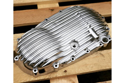 Clutch Cover Ribbed Aluminum Polished 1pc T100/T120 Speed Twin 900 Scrambler 900