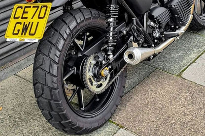チェーンアジャスターブロック ブラス 2個 T100/T120 スピードツイン900 スクランブラー900