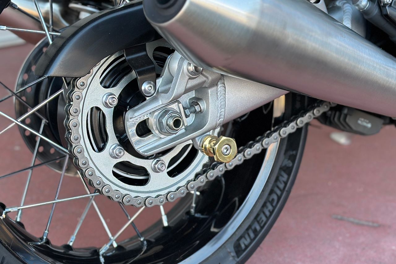 スタンドフックボルト ブラス 2個 スラクストン1200 ボバ― スピードツイン900
