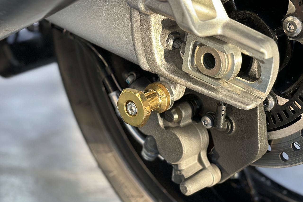スタンドフックボルト ブラス 2個 スラクストン1200 ボバ― スピードツイン900