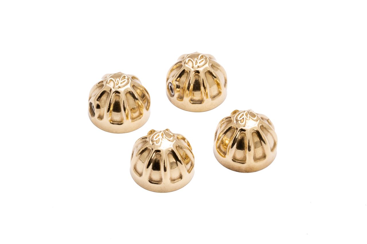 Engine Bolt Caps Brass 4pcs for T100/T120 Speed Twin 900 Scrambler 900