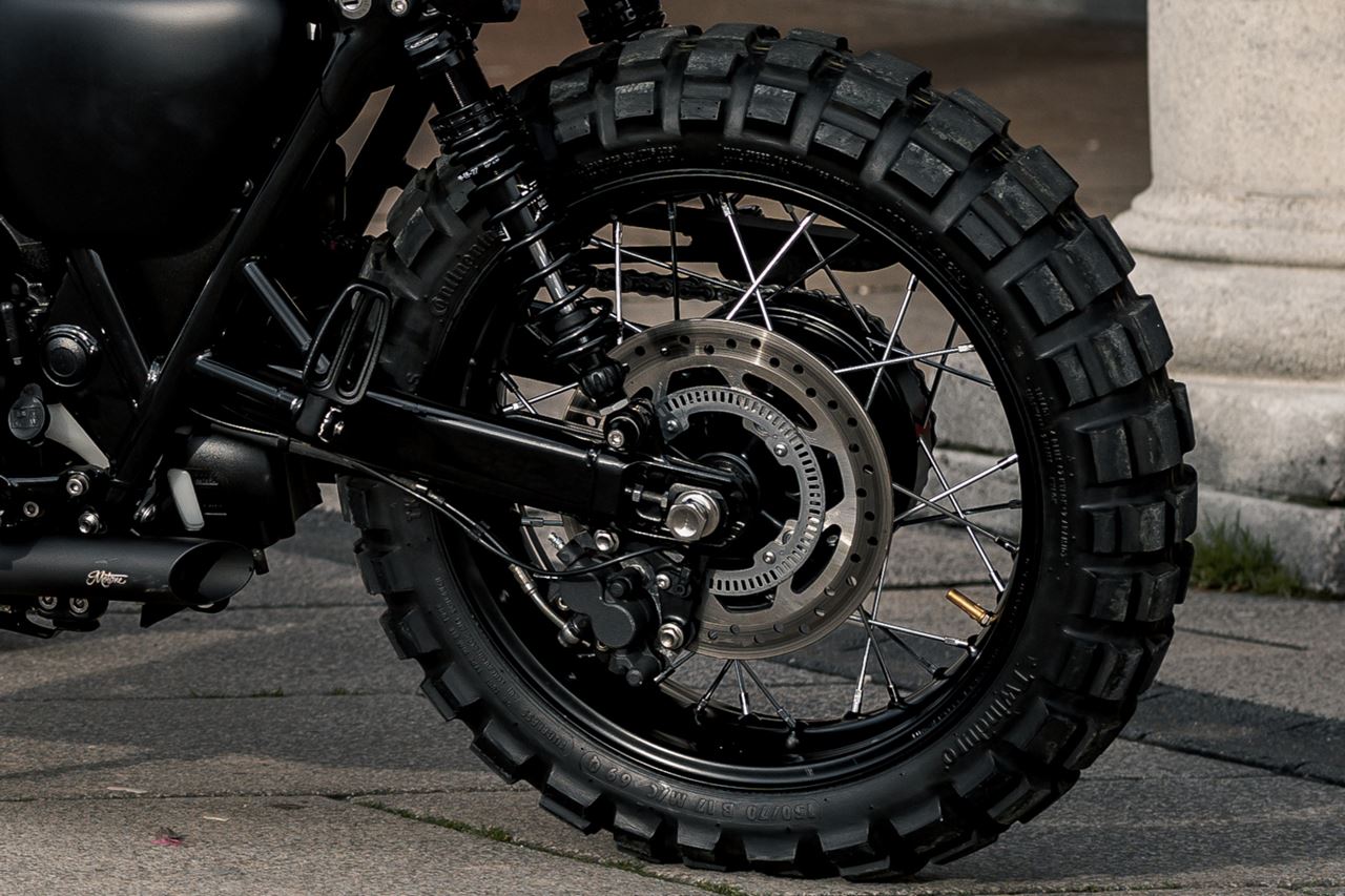 エアバルブキャップ バリスタ ブラス 2個 T100/T120 スピードツイン900 スクランブラー900