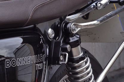 ヘルメットロック 左右共通 ブラック 1セット T100/T120 スピードツイン900 スクランブラー900