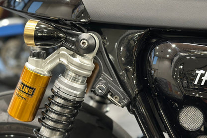 ヘルメットロック 左右共通 ブラック 1セット T100/T120 スピードツイン900 スクランブラー900