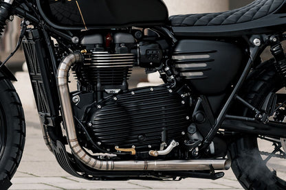 クラッチケーブルガイド スティーロ ブラス 1個 T100/T120 スピードツイン900 スクランブラー900