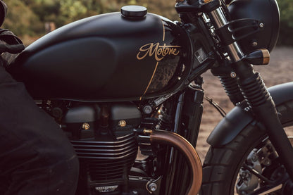 エキゾーストクランプナット ブラス 4個 T100/T120 スピードツイン900 スクランブラー900