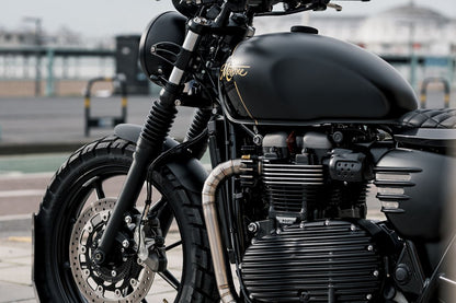 エキゾーストクランプナット ブラス 4個 T100/T120 スピードツイン900 スクランブラー900