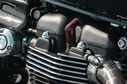 Engine Bolt Caps Polished 4pc T100/T120 Speed Twin 900 Scrambler 900