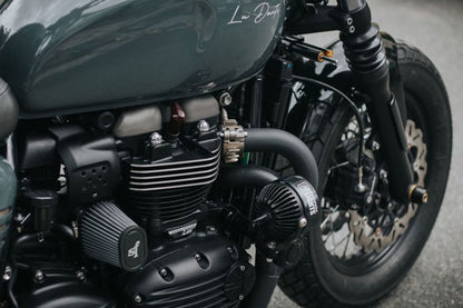 Engine Bolt Caps Polished 4pc T100/T120 Speed Twin 900 Scrambler 900