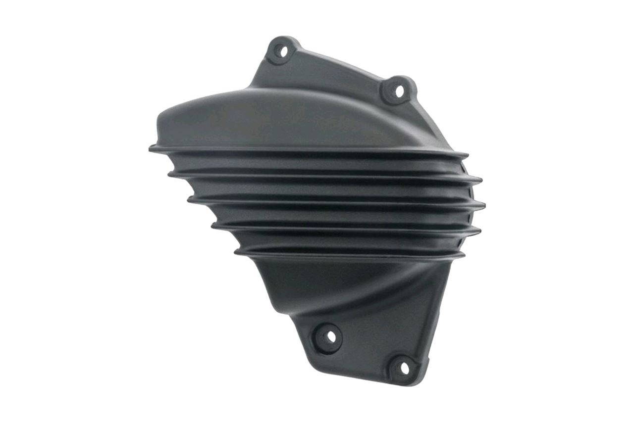 Sprocket Cover Ribbed Black 1pc T100/T120 Speed Twin 900 Scrambler 900