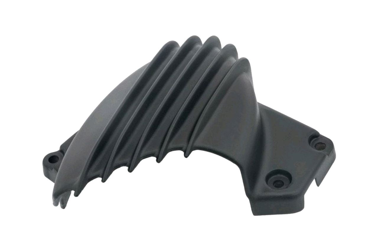 Sprocket Cover Ribbed Black 1pc T100/T120 Speed Twin 900 Scrambler 900