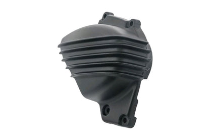Sprocket Cover Ribbed Black 1pc T100/T120 Speed Twin 900 Scrambler 900