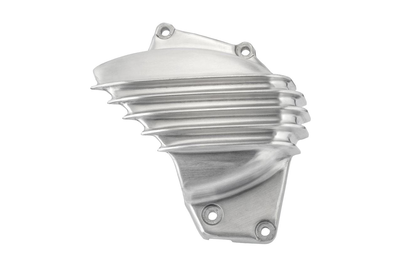 Sprocket Cover Ribbed Brushed 1 pc T100/T120 Speed Twin 900 Scrambler 900