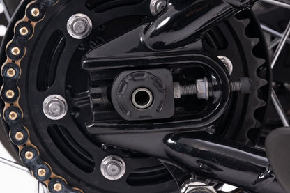 チェーンアジャスターブロック ブラック 2個 T100/T120 スピードツイン900 スクランブラー900