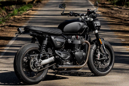 ジェネレーターバッジ モートーンロゴ ブラック 1個 T100/T120 スピードツイン900 スクランブラー900