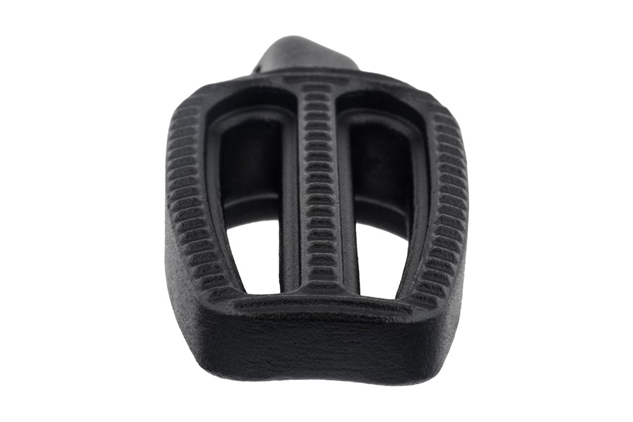 Footrests, front/rear, black, 2 pieces, T100/T120, Speed Twin 900, Scrambler 900