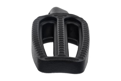 Footrests, front/rear, black, 2 pieces, T100/T120, Speed Twin 900, Scrambler 900