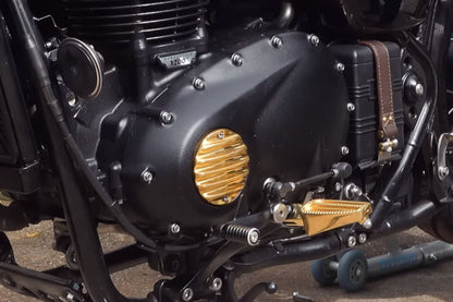 クラッチバッジ リブ ブラス 1個 T100/T120 スピードツイン900 スクランブラー900