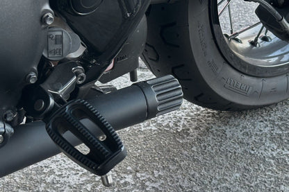 エキゾーストエンド ジュピター2 ブラック 2個 ボンネビルT100/T120