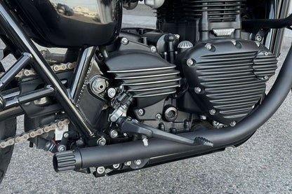 エキゾーストエンド ジュピター2 ブラック 2個 ボンネビルT100/T120