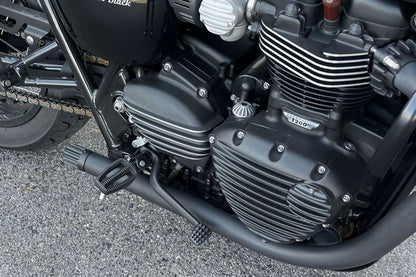 エキゾーストエンド ジュピター2 ブラック 2個 ボンネビルT100/T120