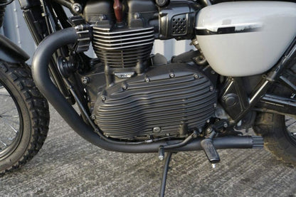 エキゾーストエンド ジュピター2 ブラック 2個 ボンネビルT100/T120
