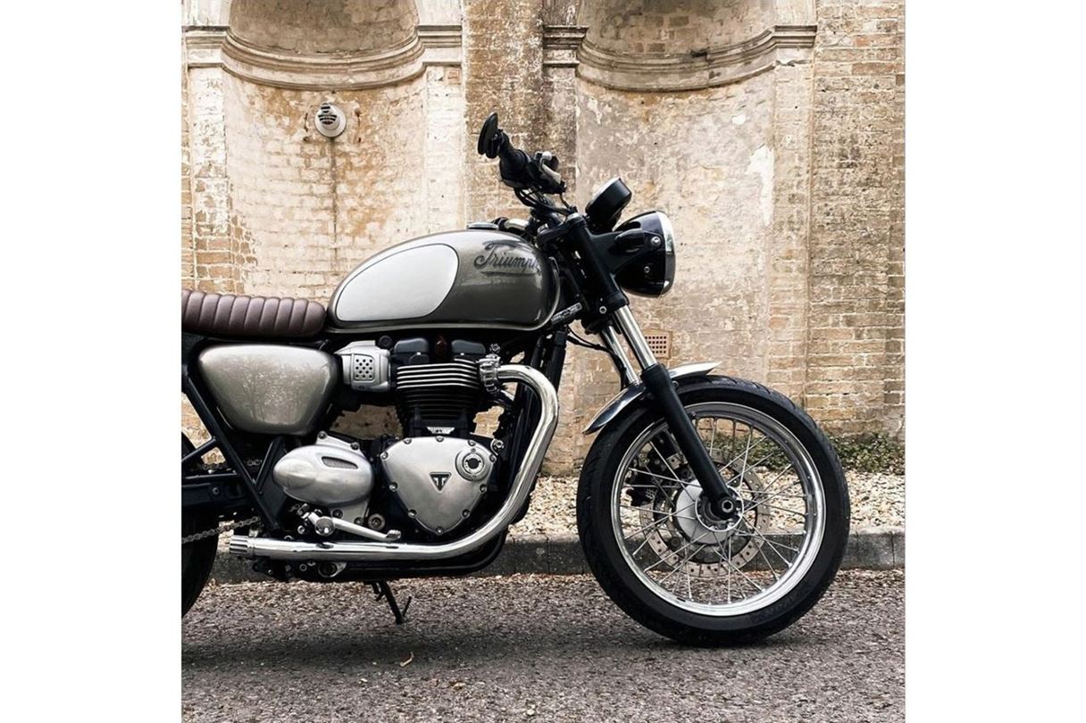 エキゾーストエンド ジュピター2 ポリッシュ 2個 ボンネビルT100/T120