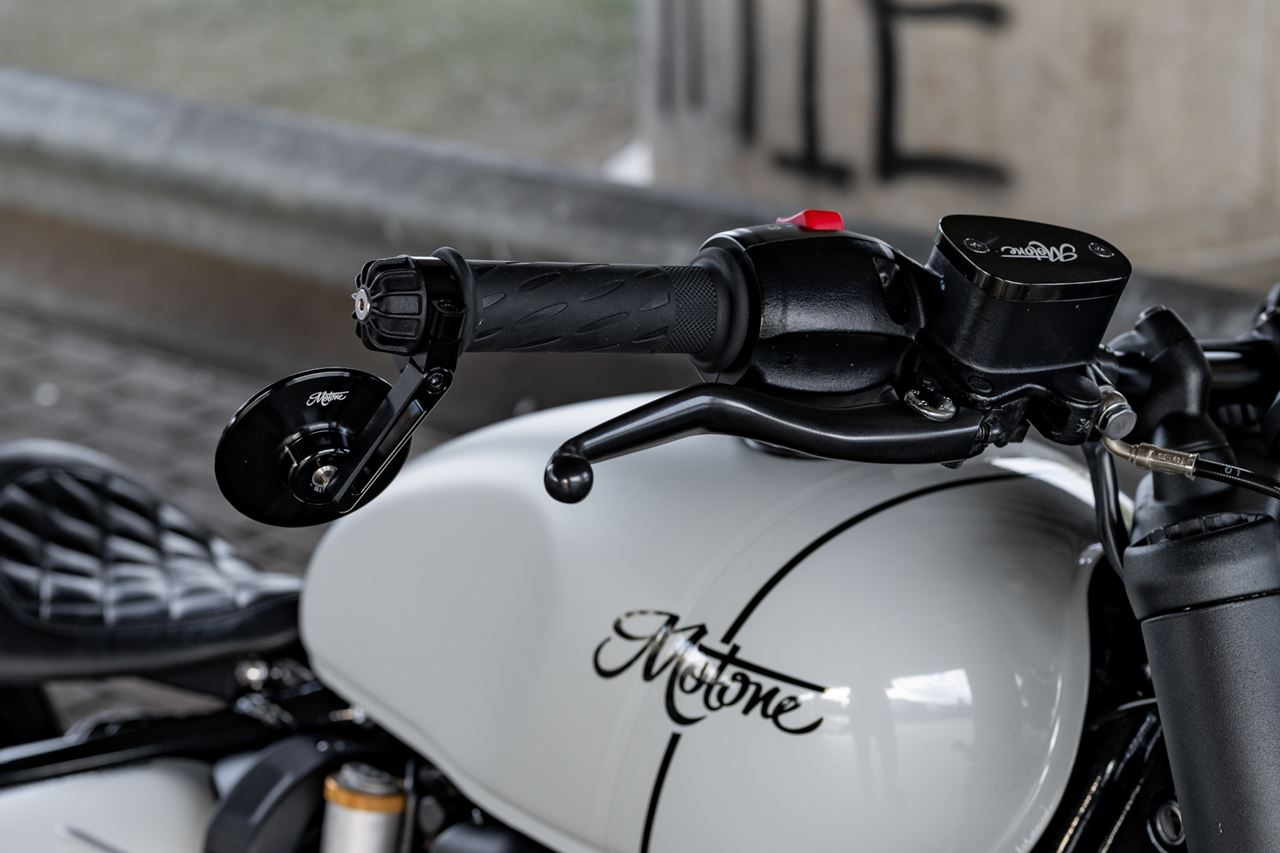 Bar End Gemini Black 2pcs T100/T120 Speed Twin 900 Scrambler 900