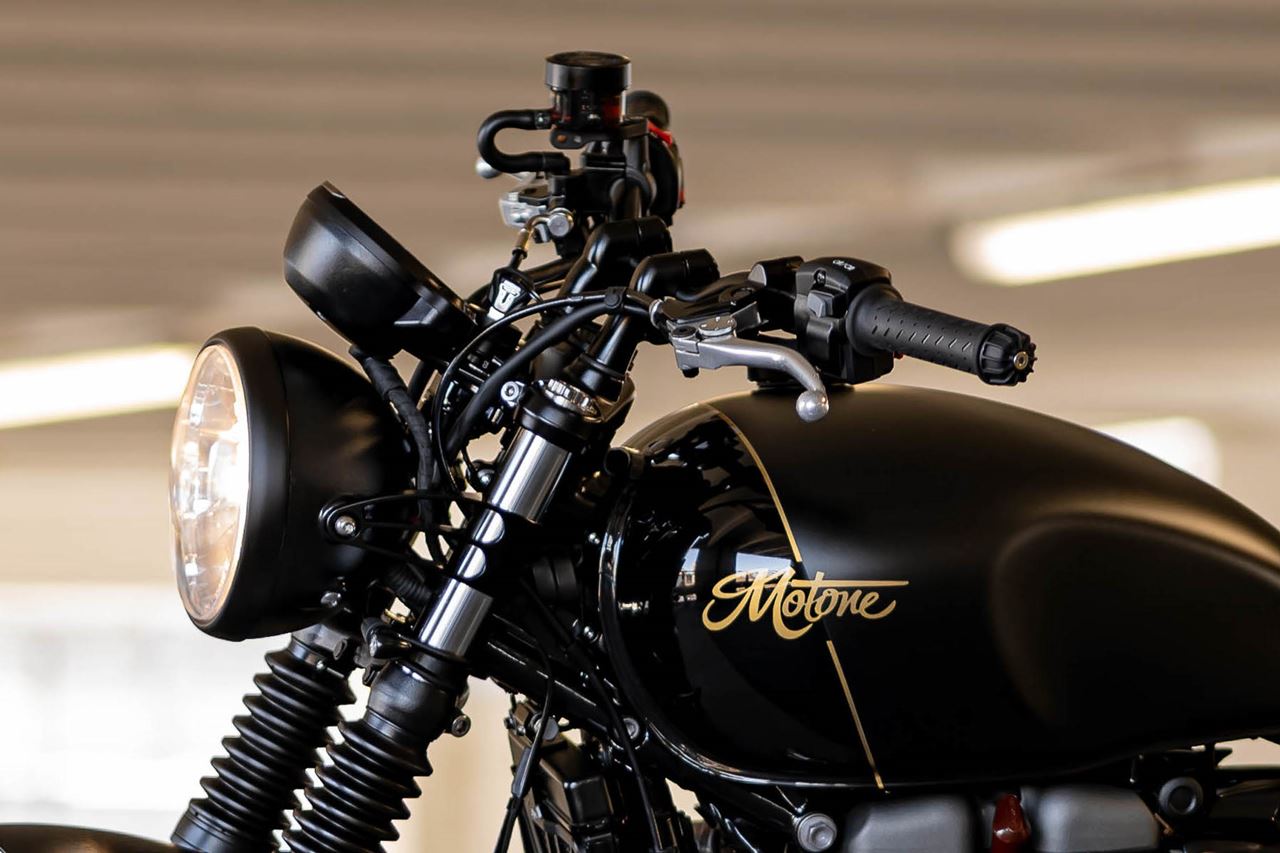 Bar End Gemini Black 2pcs T100/T120 Speed Twin 900 Scrambler 900
