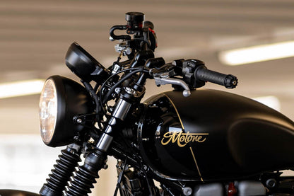 Bar End Gemini Black 2pcs T100/T120 Speed Twin 900 Scrambler 900