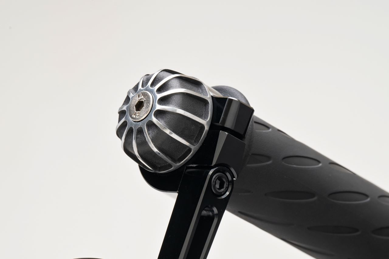 Bar End Gemini Black/Polished 2 pcs T100/T120 Speed Twin 900 Scrambler 900
