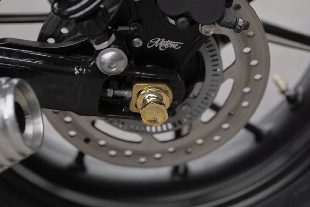 スタンドフックロッド ブラス 1セット T100/T120 スピードツイン900 スクランブラー900