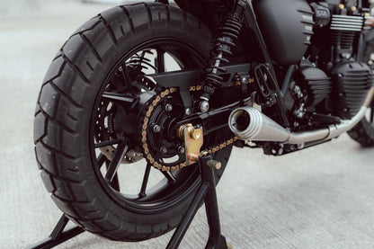 スタンドフックロッド ブラス 1セット T100/T120 スピードツイン900 スクランブラー900