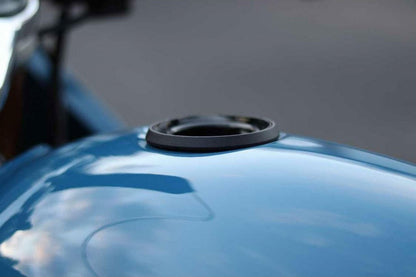 Tank Cap Ring Black Aluminum Billet 1pc Thruxton Speed Twin 1200 Scrambler 1200