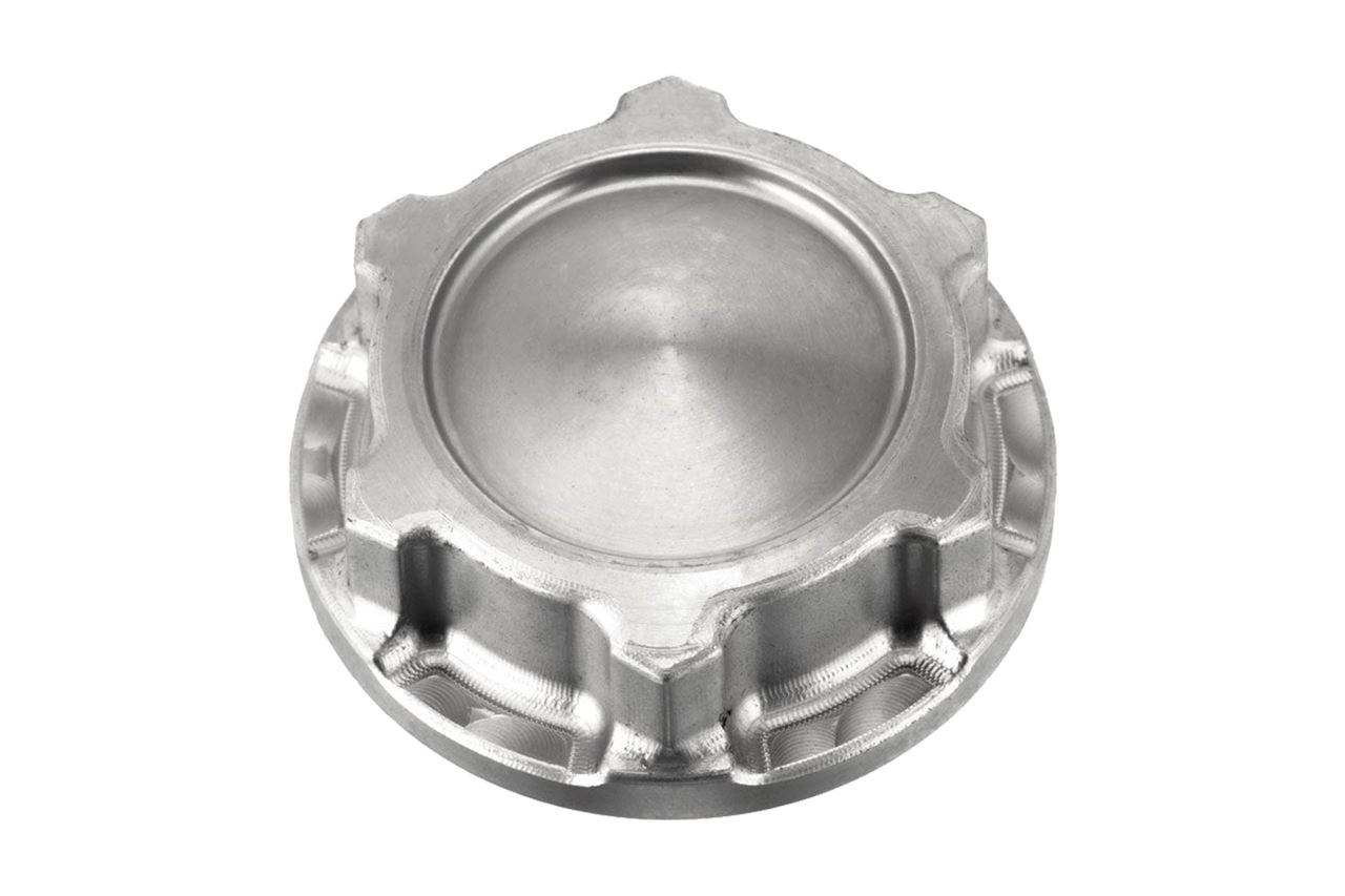 Stem Nut Godfather Titanium Silver 1 pc Air-cooled T100 Scrambler Thruxton
