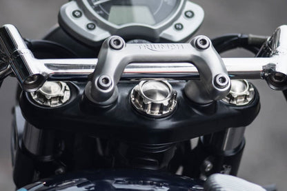 ステムナット ゴッドファーザー チタン シルバー 1個 T100/T120 スピードツイン900 スクランブラー900