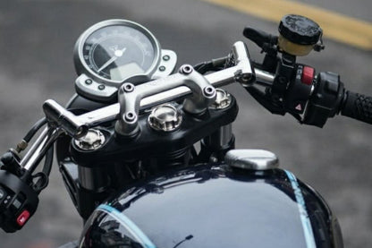 ステムナット ゴッドファーザー チタン シルバー 1個 T100/T120 スピードツイン900 スクランブラー900