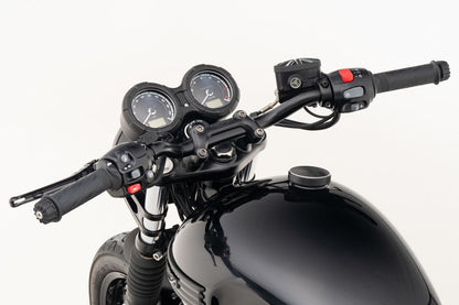 Stem Nut Godfather Titanium Black/Polished 1pc T100/T120 Speed Twin 900 Scrambler 900