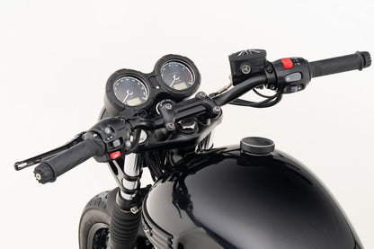 メーターカバー ピアレス ブラック 1個 T100/T120 スラクストン1200 スピードツイン1200
