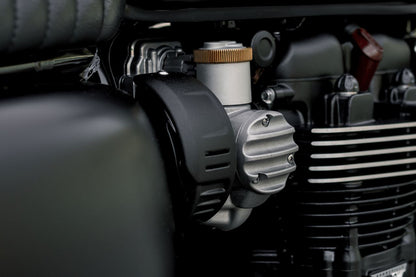 Intake Cover ZEFAR Black 2 pcs Bonneville T120