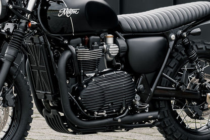 Intake Cover ZEFAR Black 2 pcs Bonneville T120